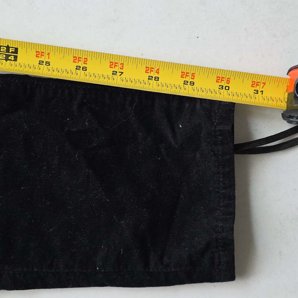 AG Adriano Goldschmied the Jegging Super Skinny Fit corduroy Black 29r Low Rise - Picture 10 of 12